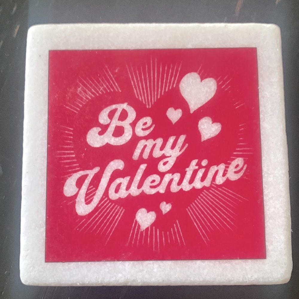 Be Mine in Red and White